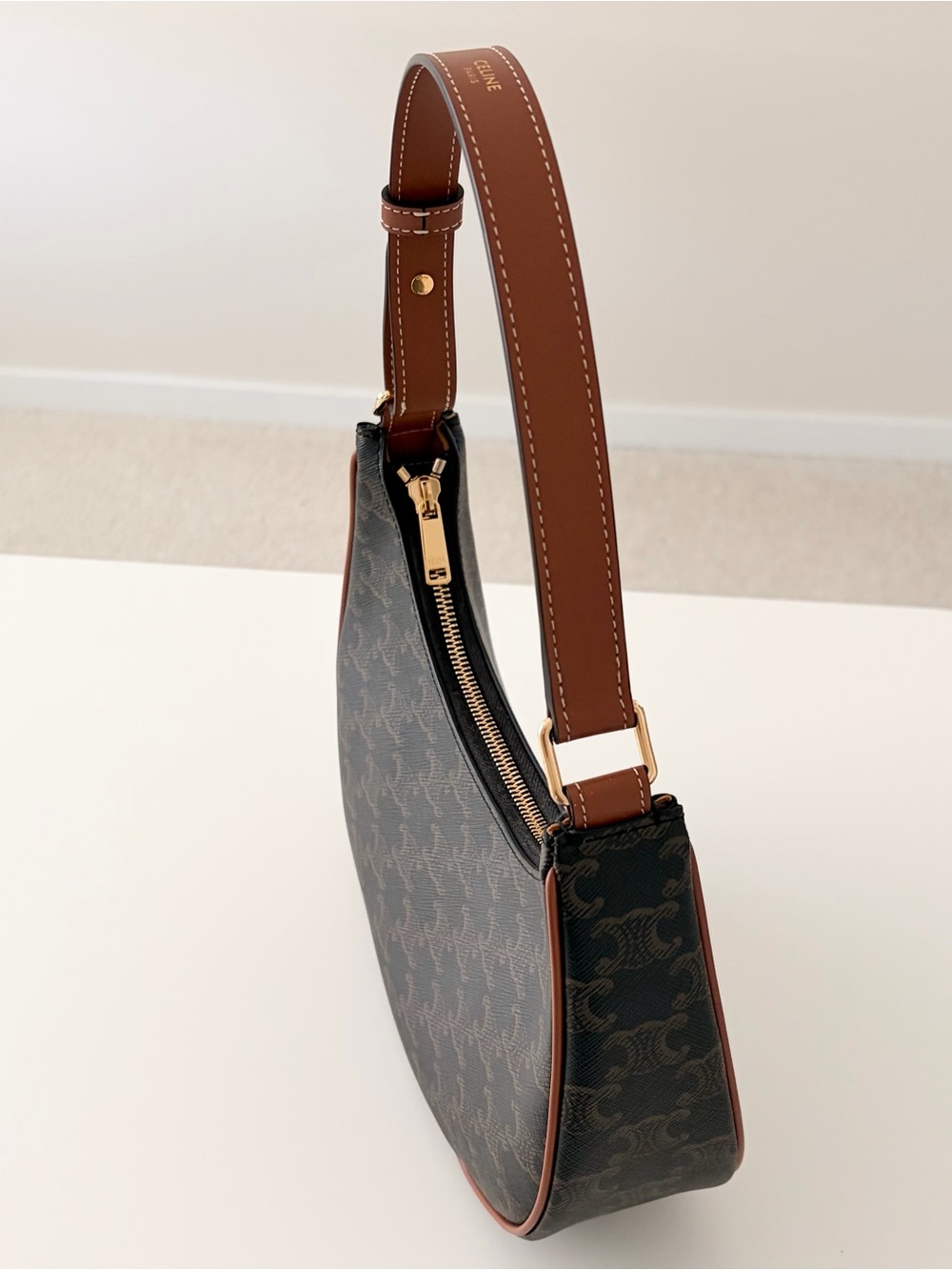 Celine Ava Bag - Triomphe Canvas - Picture 2 of 13